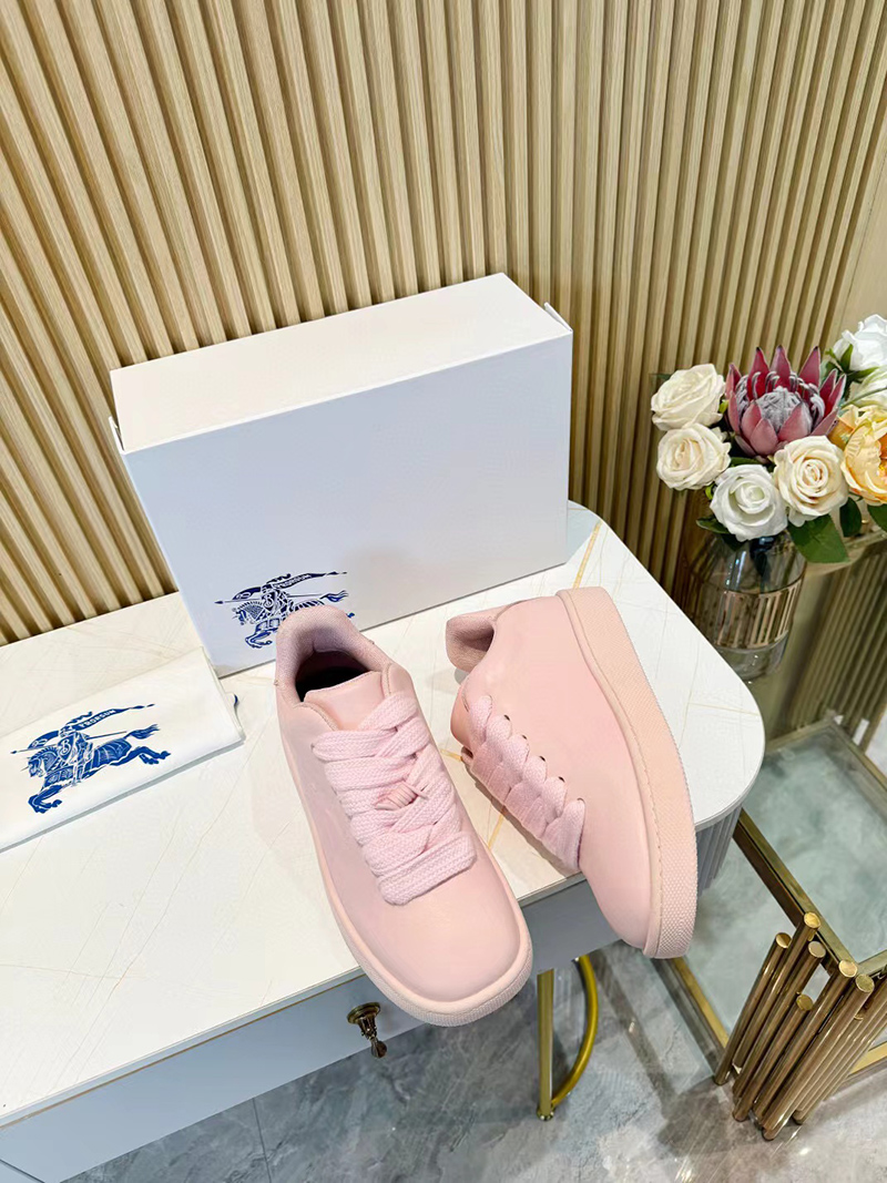 Burberry Leather Box Sneakers PINK