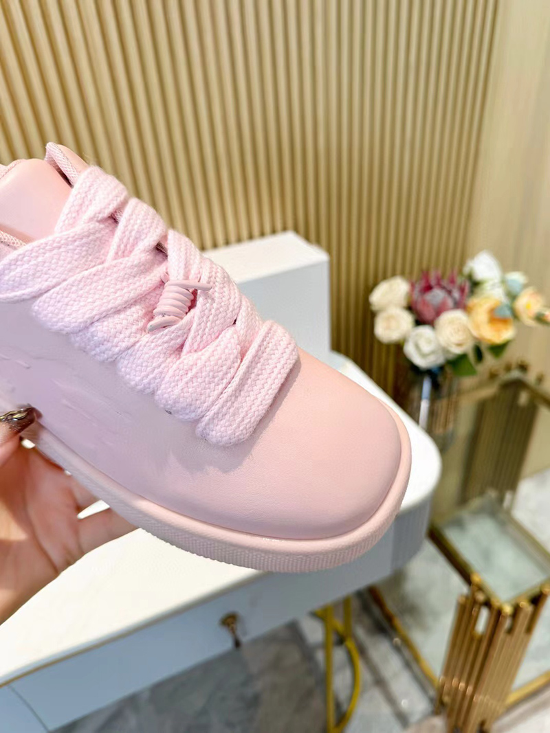 Burberry Leather Box Sneakers PINK