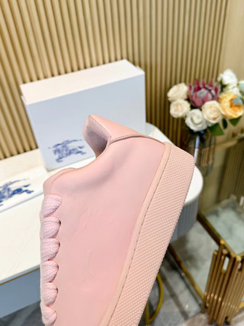 Burberry Leather Box Sneakers PINK