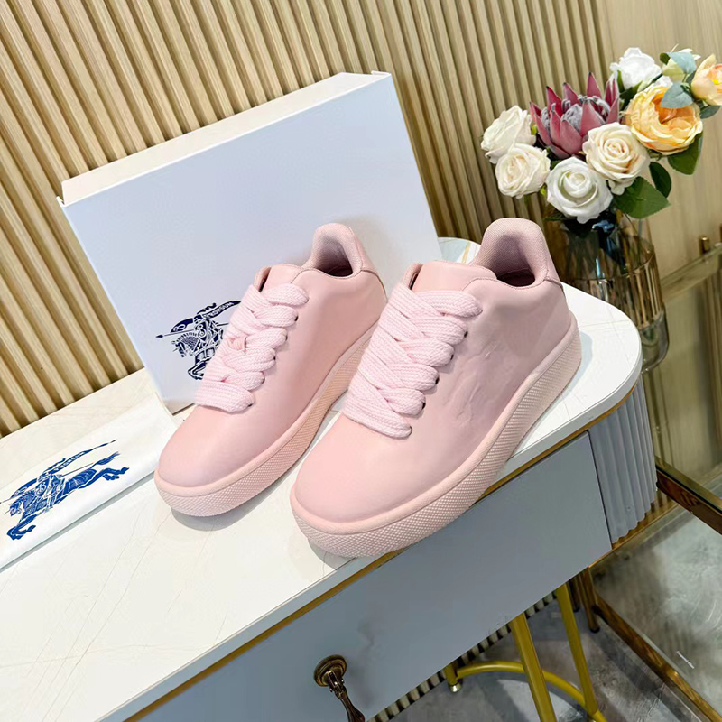 Burberry Leather Box Sneakers PINK