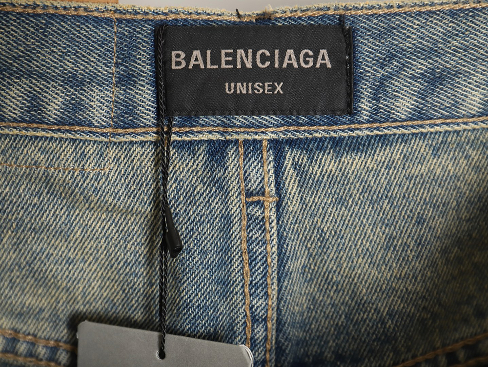 Balenciaga 24SS reverse washed jeans