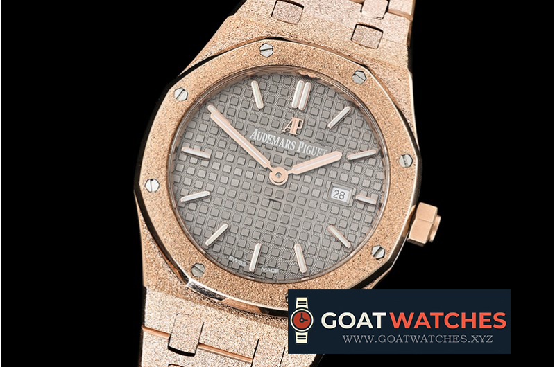 Audemars Piguet - AP Royal Oak 33mm Frosted RG/RG Grey JHF V2 Swiss Qtz