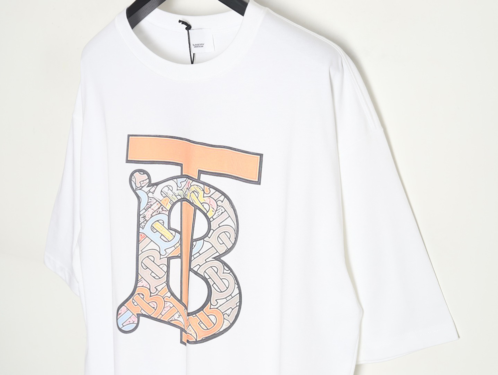 Burberry 24SS letter logo printed short sleeves T-shirt TS1