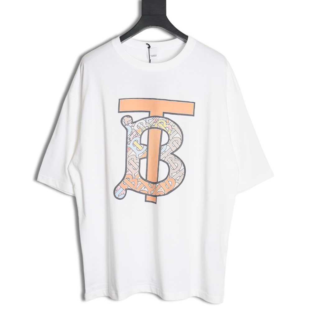 Burberry 24SS letter logo printed short sleeves T-shirt TS1