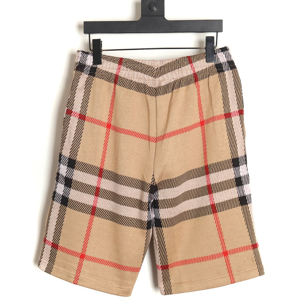 Burberry 24SS check knitted shorts TSK1