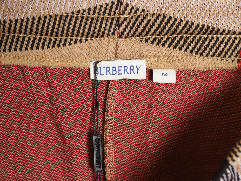 Burberry 24SS check knitted shorts TSK1