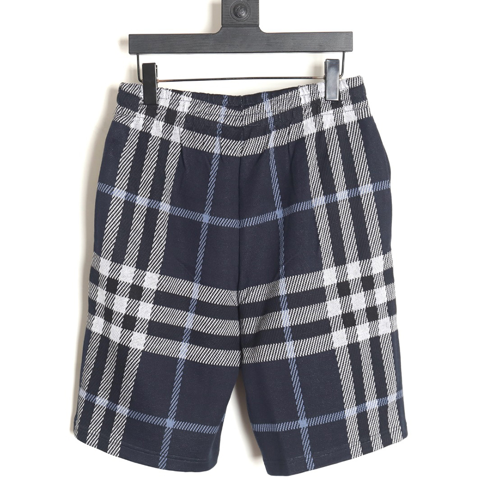 Burberry 24SS check knitted shorts TSK2