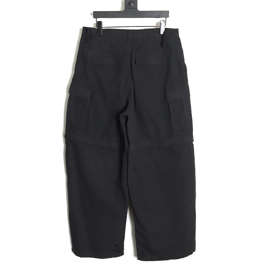 Balenciaga 23FW detachable cargo overalls