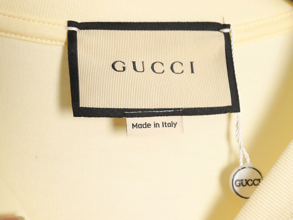 Gucci 24ss rabbit pattern print crew neck short sleeves TSK1