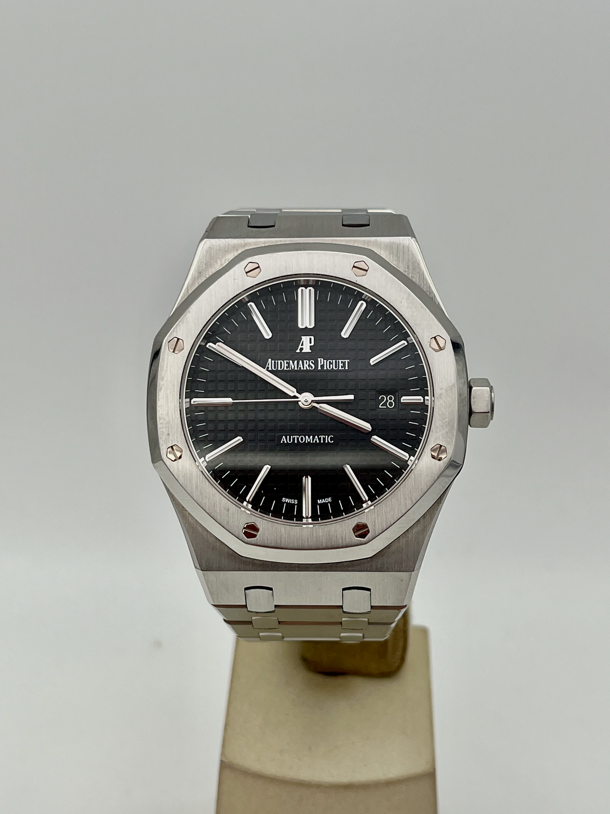 Audemars Piguet - Royal Oak 15400 SS/SS Black ZF V2 A3120