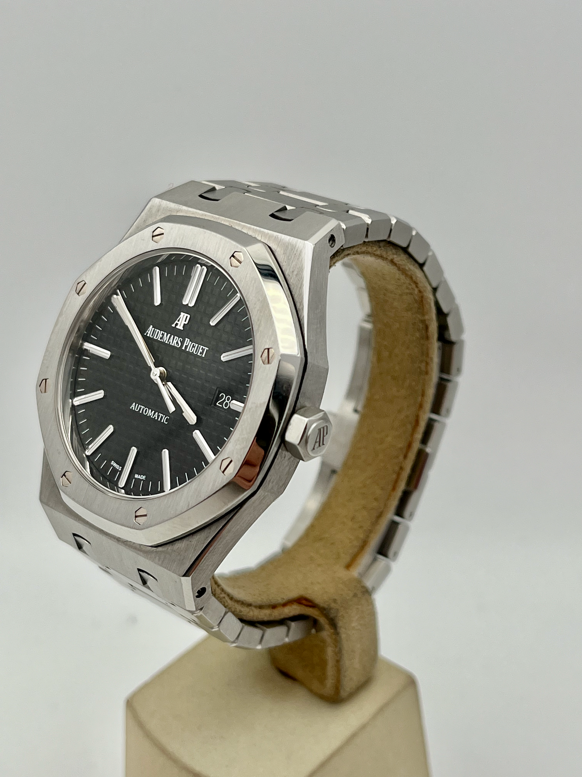 Audemars Piguet - Royal Oak 15400 SS/SS Black ZF V2 A3120