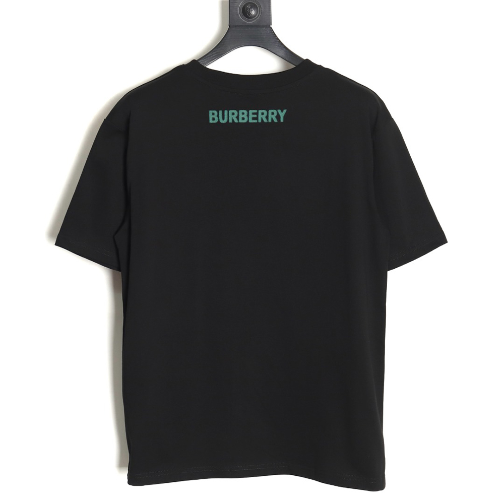 Burberry 24ss shoulder warhorse print short sleeves