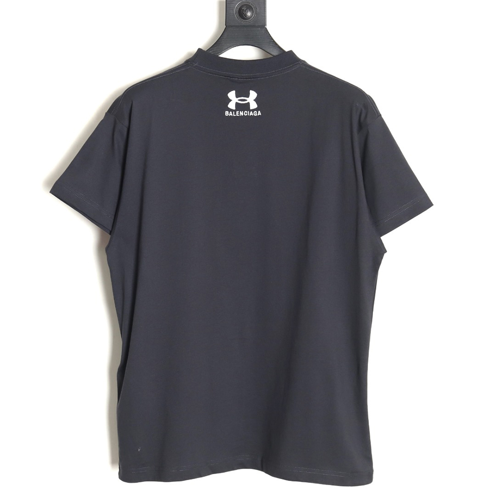 Balenciaga 24SS Under Armour co-branded short-sleeved T-shirt