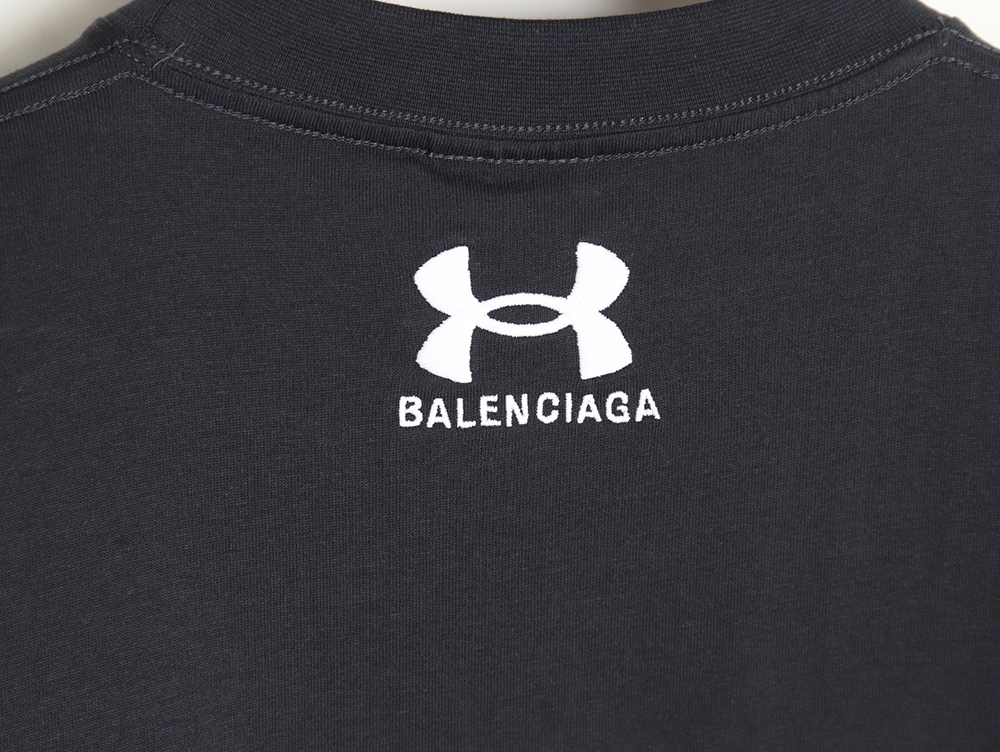 Balenciaga 24SS Under Armour co-branded short-sleeved T-shirt