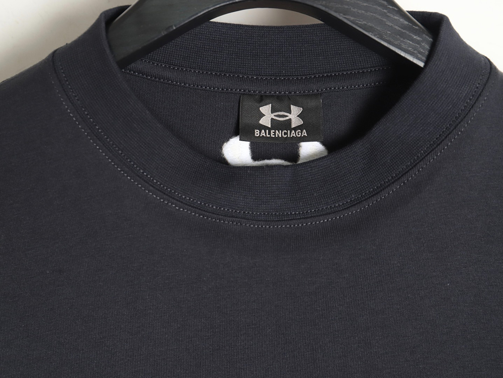 Balenciaga 24SS Under Armour co-branded short-sleeved T-shirt