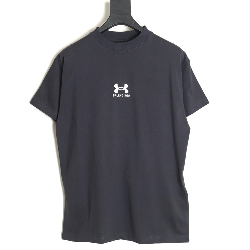 Balenciaga 24SS Under Armour co-branded short-sleeved T-shirt