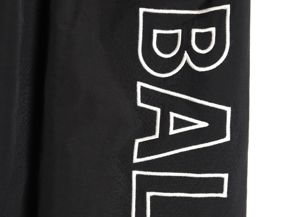 Balenciaga Blank Letters Embroidered Tracksuit Pants