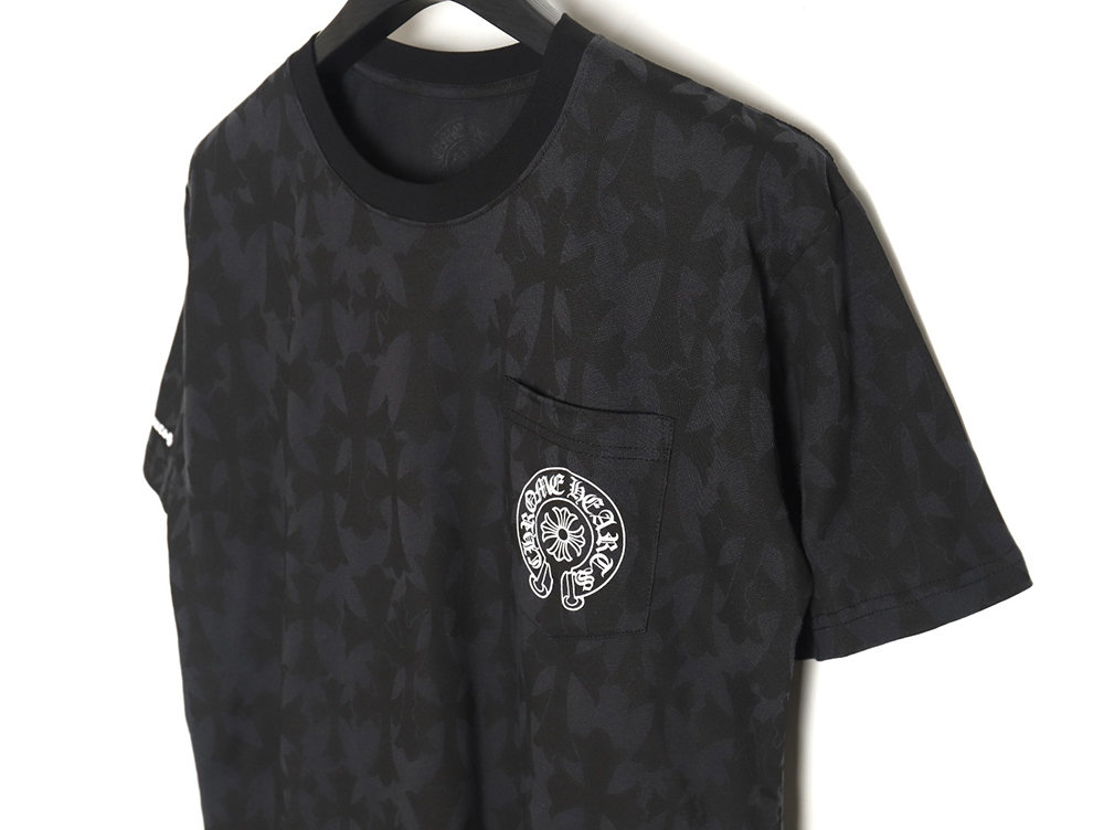 Chrome Hearts 24SS lettering pocket short-sleeved T-shirt