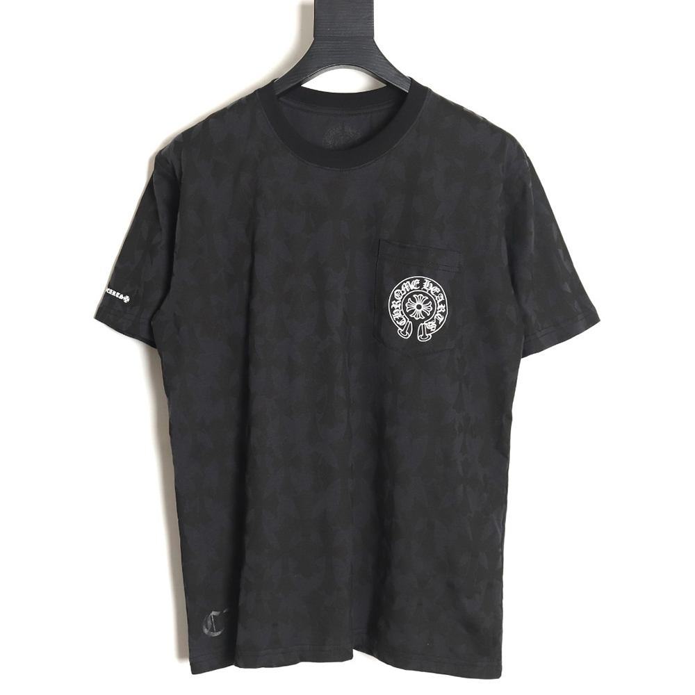 Chrome Hearts 24SS lettering pocket short-sleeved T-shirt