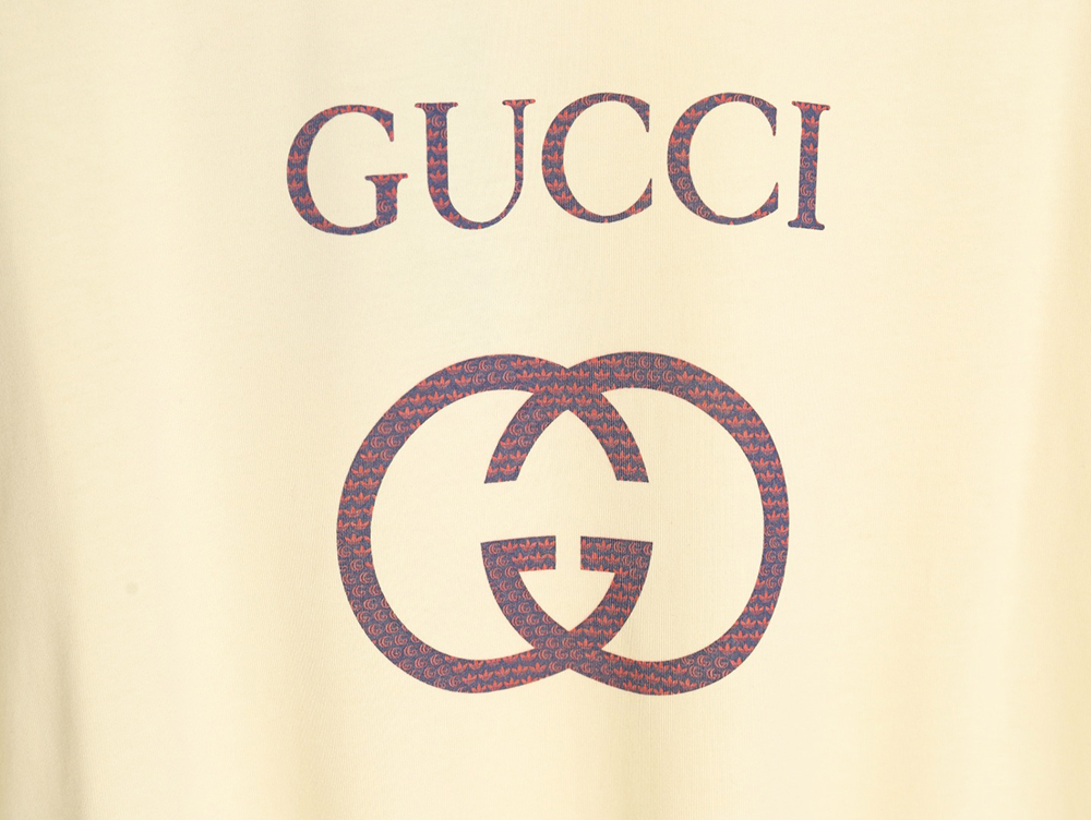 Gucci 24Ss Purple Label Interlocking Print Short Sleeve