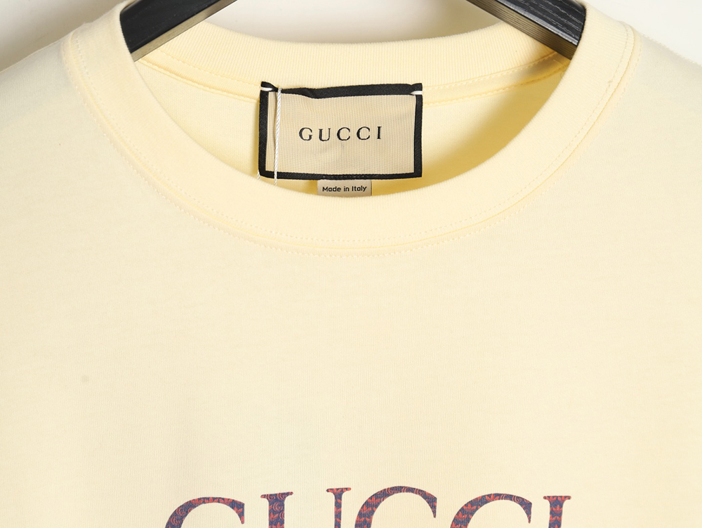 Gucci 24Ss Purple Label Interlocking Print Short Sleeve