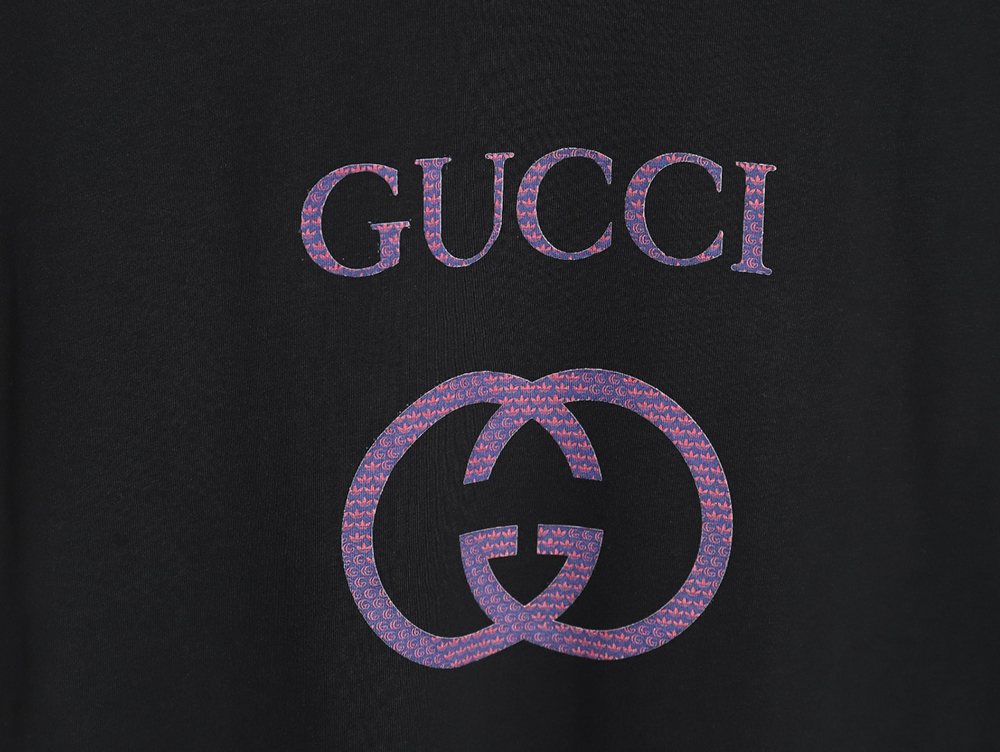 Gucci 24Ss Purple Label Interlocking Print Short Sleeve