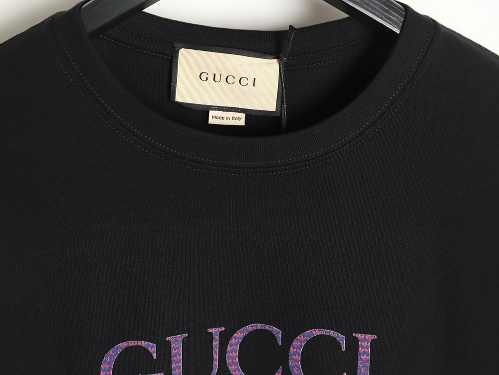 Gucci 24Ss Purple Label Interlocking Print Short Sleeve