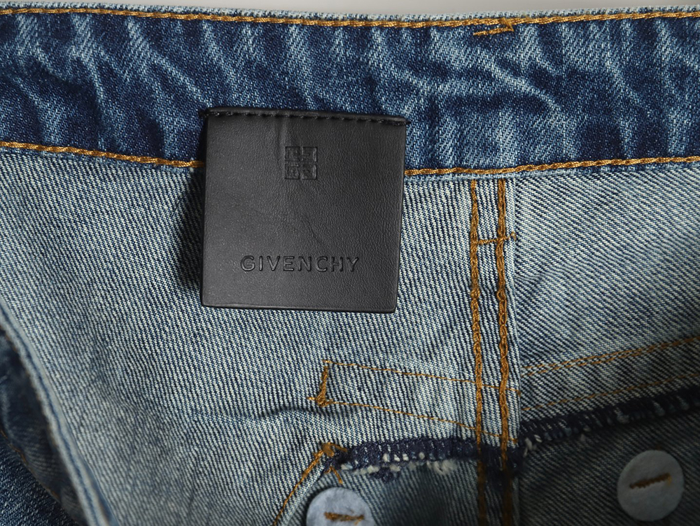 Givenchy 24SS washed denim trousers