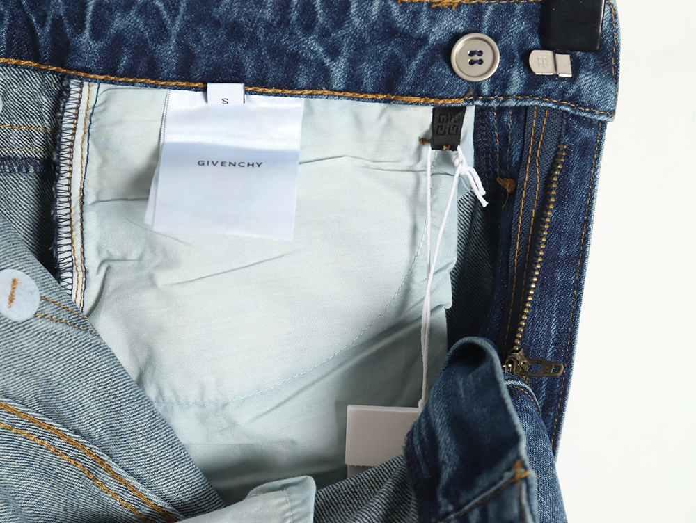 Givenchy 24SS washed denim trousers