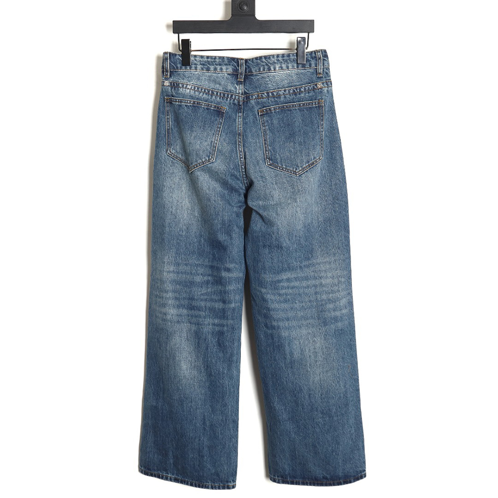 Givenchy 24SS washed denim trousers