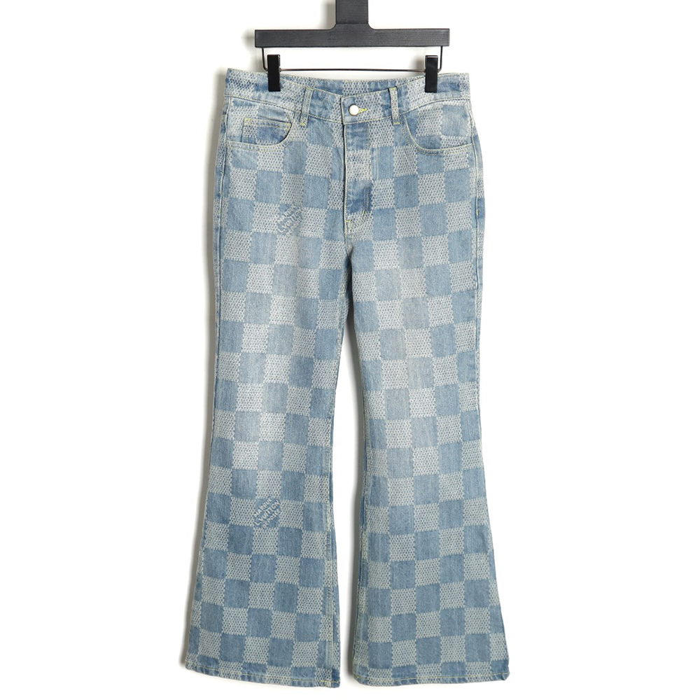 Louis Vuitton 24SS Checkerboard Denim Pants