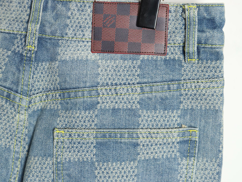 Louis Vuitton 24SS Checkerboard Denim Pants