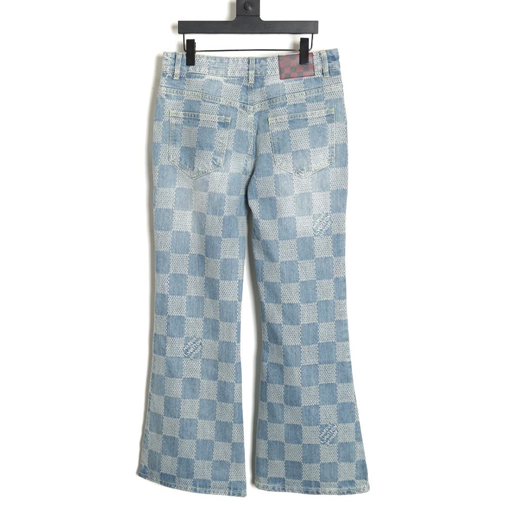 Louis Vuitton 24SS Checkerboard Denim Pants