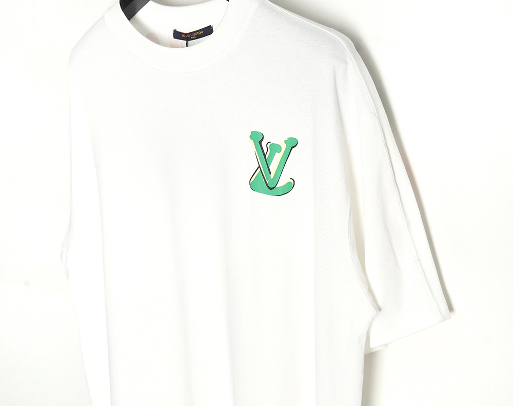 Louis Vuitton 24SS colorful letter logo print short-sleeved T-shirt