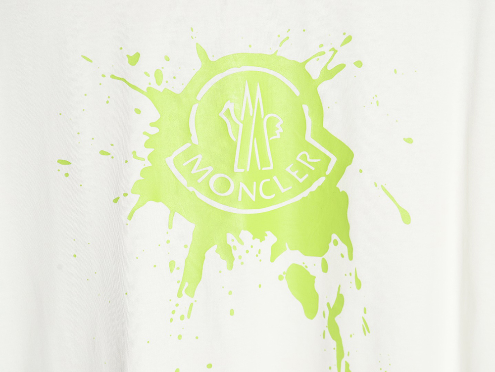 Moncler 24Ss graffiti print short-sleeved T-shirt