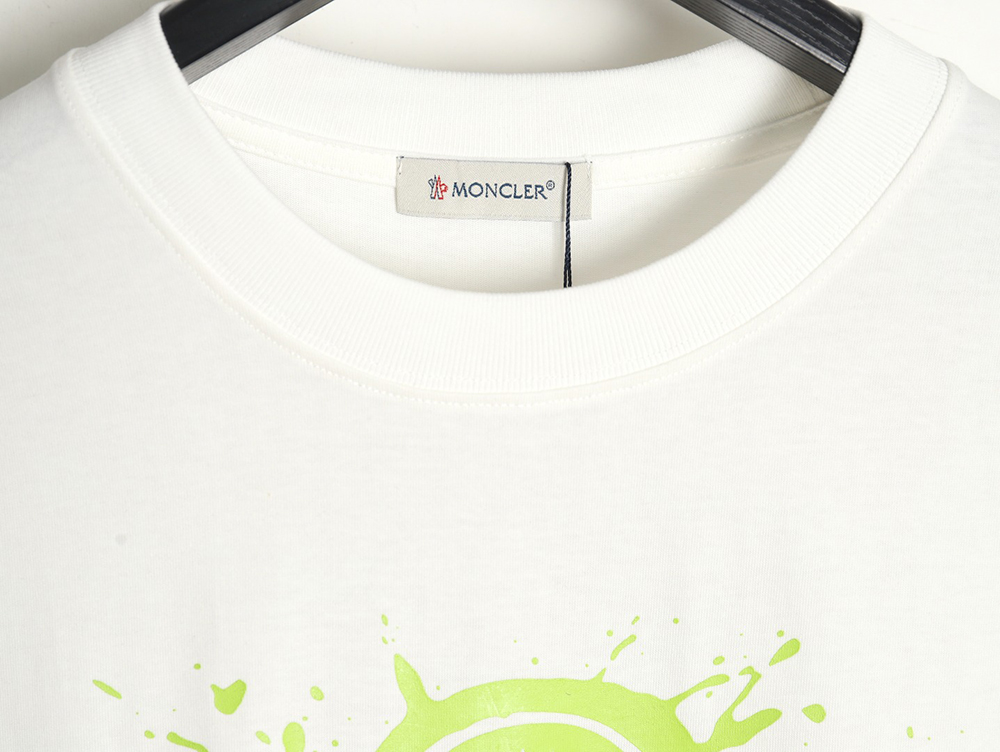 Moncler 24Ss graffiti print short-sleeved T-shirt