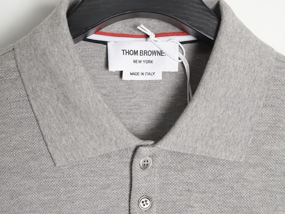 Thom Browne Classic Chest Pocket Polo Short Sleeve