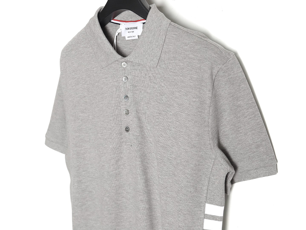 Thom Browne classic side four-bar Polo short sleeve