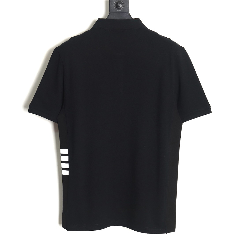 Thom Browne classic side four-bar Polo short sleeve