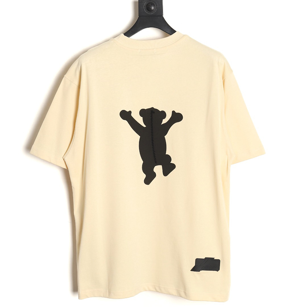 We11done 24SS Teddy Bear Flocked Short Sleeve