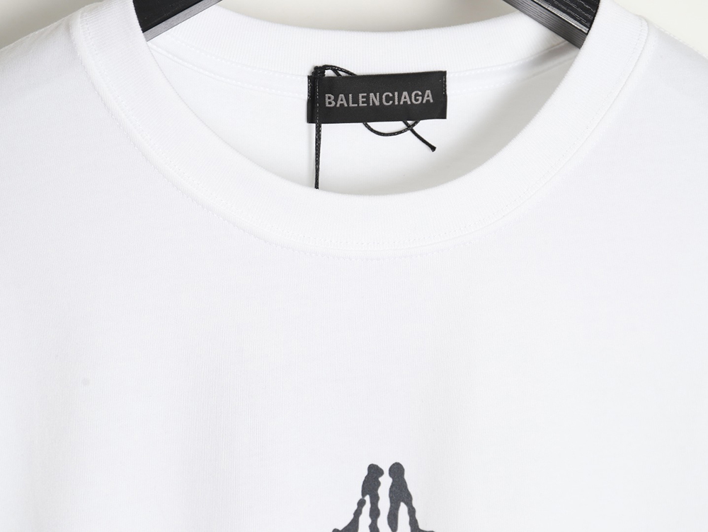 Balenciaga 24ss new color label round neck short sleeve T-shirt