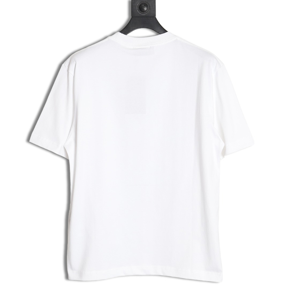 Gucci University Crest Printed Round Neck Short Sleeve T-Shirt