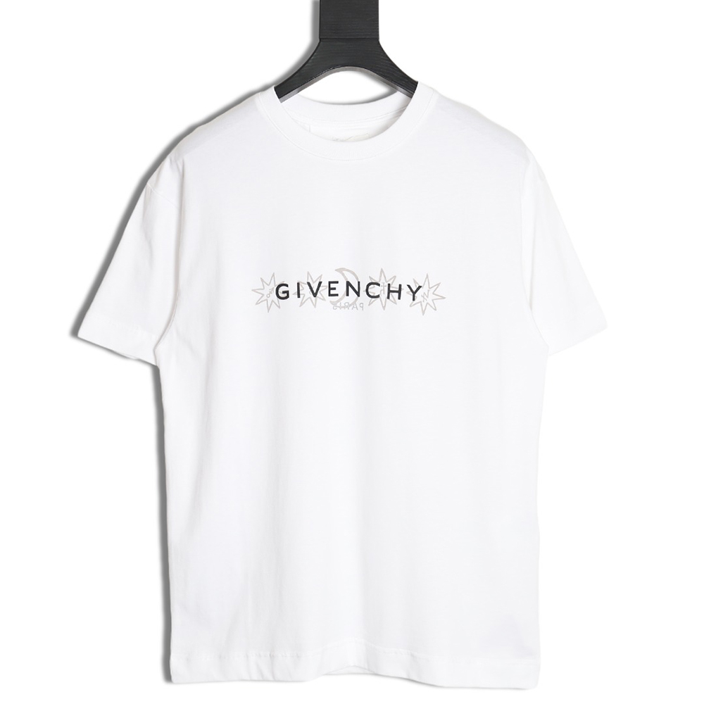 Givenchy eight-pointed star print round neck short-sleeved T-shirt