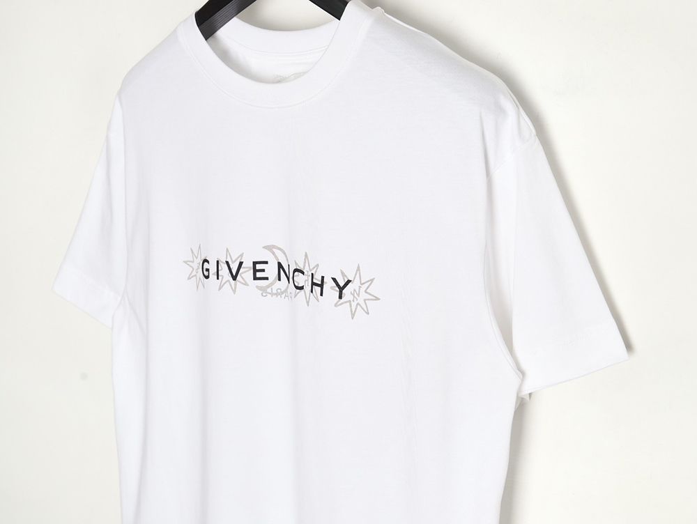 Givenchy eight-pointed star print round neck short-sleeved T-shirt