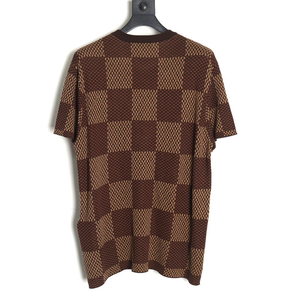 Louis Vuitton 24SS Checkerboard Short Sleeve T-Shirt