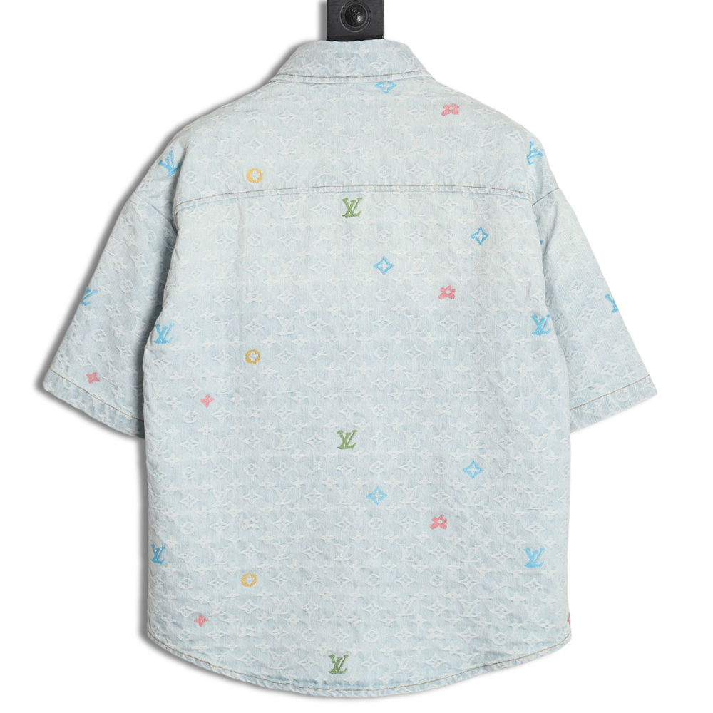 Louis Vuitton 24SS Tyler collaboration embroidered denim jacket