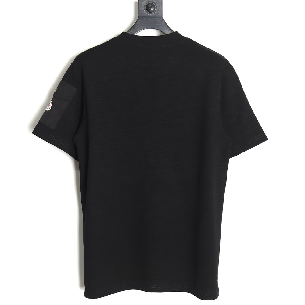 Moncler 24ss basic letter logo print short sleeves