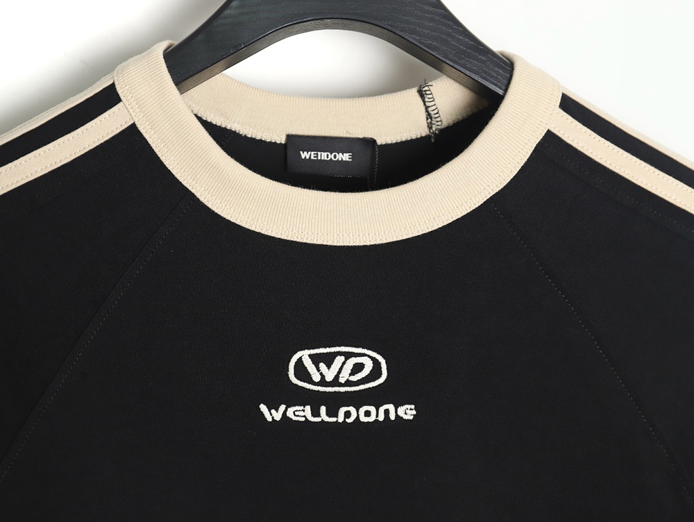 WE11 DONE 24SS WE Ribbon Short Sleeve T-Shirt