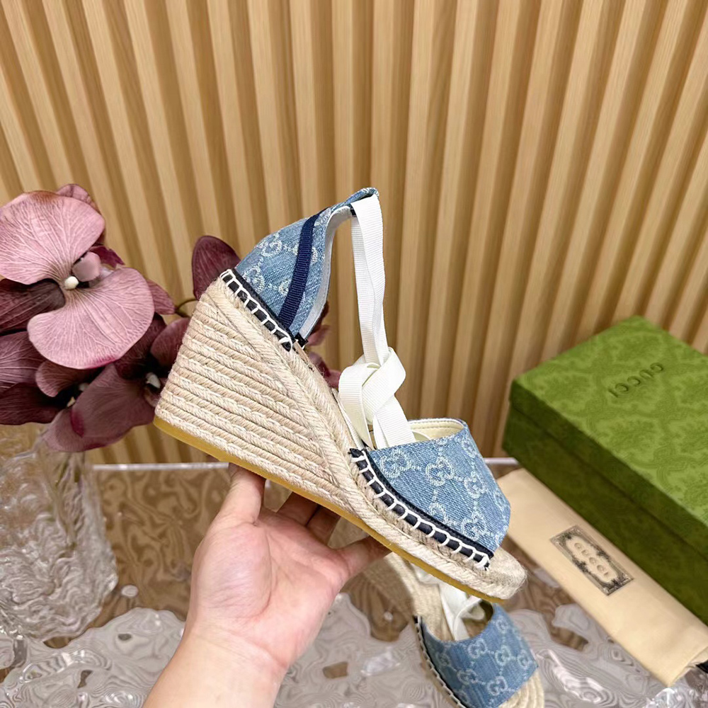 WOMEN''S GG PLATFORM ESPADRILLE H:8cm