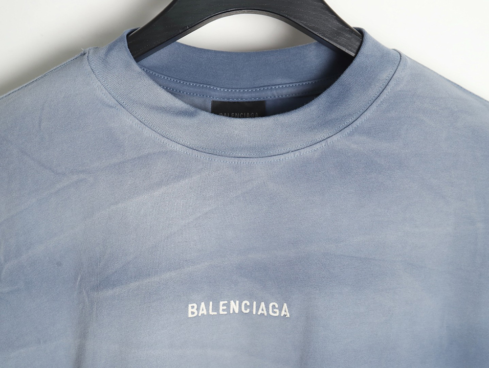 Balenciaga 24SS gradient washed short-sleeved T-shirt